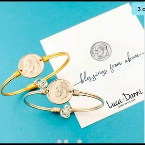 Luca + Danny Divine Dime Bangle Bracelet